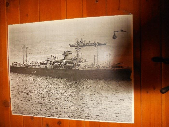 WW2 USS ANCON SHiP