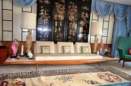 Style of Adrian Pearsall couch