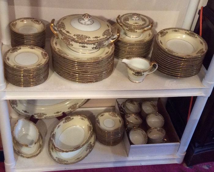 Noritake "Mayfield" china - service for 12 (93 pieces)