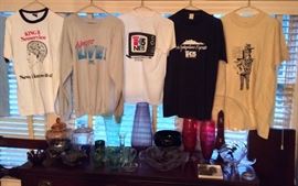 KING 5 TV memorabilia including t-shirts (Not shown: KING 5 ephemera & photos)