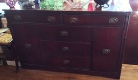Mahogany sideboard/buffet