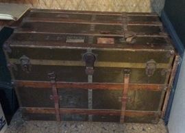 Old trunk with oak details