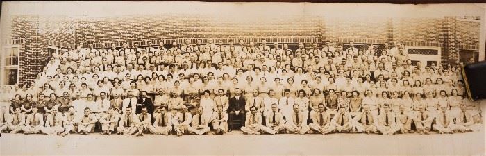 1938 staff photo from Rusk state hospital