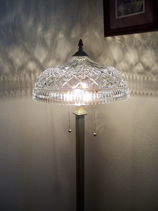 Waterford Crystal floor lamp