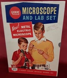 Gilbert Microscope and Lab Set 