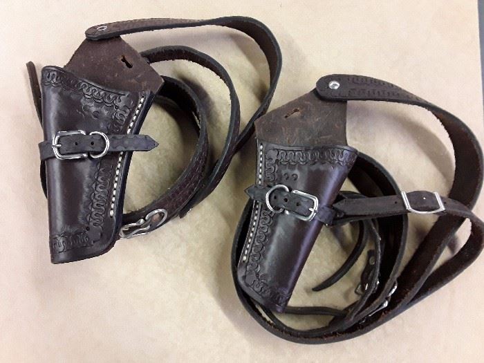 Pair of Leather Holsters