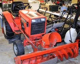 Ingersoll 4020 Tractor, Snow Thrower