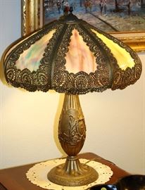 Panel Glass Table Lamps