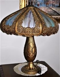 Panel Glass Table Lamps