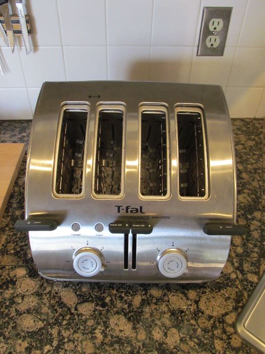 T-Fal 4 slice toaster