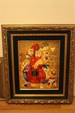 Titled "Strumming Alone"
Original Acrylic on Canvas
Signed On Back By Artist
Dorit Levi
$1250.00