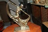 Bronze over Alabaster Dancing Lady
$175.00