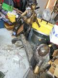 Bronze Statue Boys Fishing Water Fountain
$1600.00