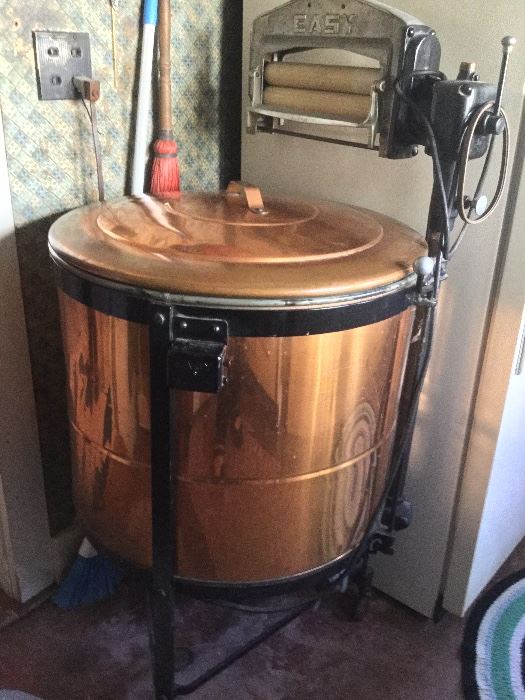 Copper wash tub
