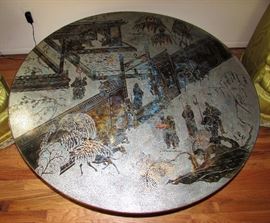 Please call 586-405-8508 To make a phone offer on this beautiful Chan Table by Philip & Kelvin LaVerne 