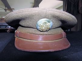 Rare WWII Army Air Corp Crusher Cap