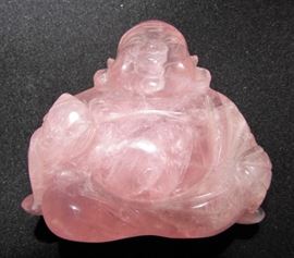 Rose Quartz Buddha 