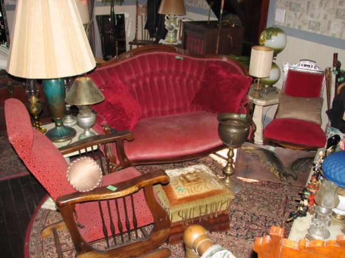 Nice selection of victorian furniture