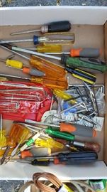 Screw Drivers, Hex Wrenches