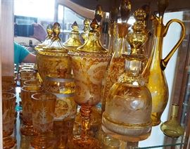 Bohemian Crystal 19th Century Egermann