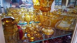 Bohemian Crystal 19th Century Egermann