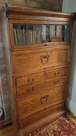 Antique Oak Secretary