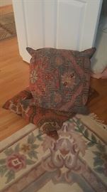 rugs and pillows