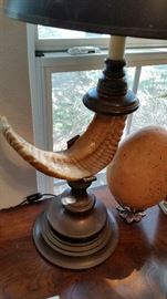 Ram Horn Lamp