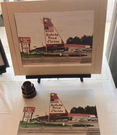 Signed & Numbered "KFC" Prints by Christian W. Bradford
