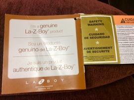 La-Z-Boy Sofa Tags