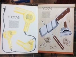 Original Advertising Pieces by Christian W. Bradford's Art Students