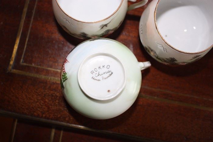 Rokko china, tea set