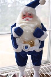 Royal blue Santa (Harold Gale)