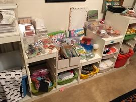 Tons of craft supplies