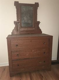 very old dresser