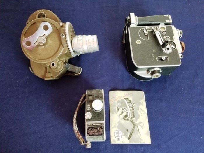 Bell & Howell DR70 "Filmo"--the camera that filmed the combat footage in Viet Nam. 