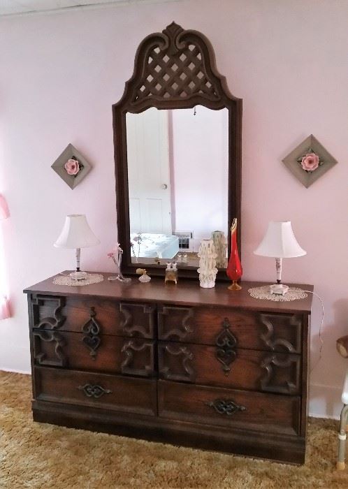 Dresser with Mirror