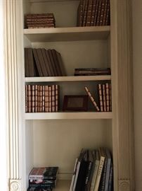 books and decor