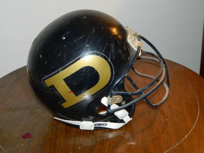 Vintage Dunwoody Football Helmet