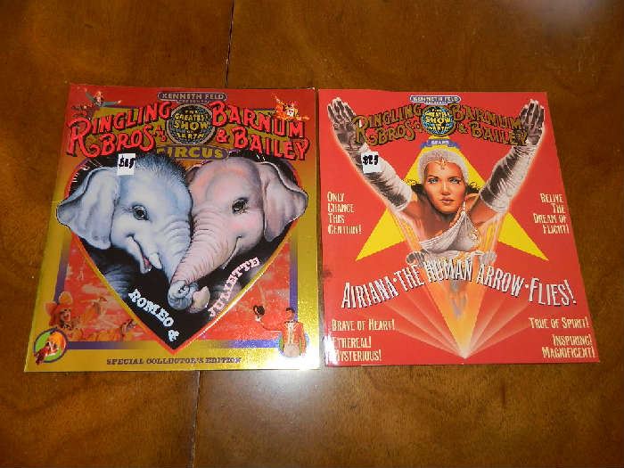 Ringling Brothers Collectible Programs