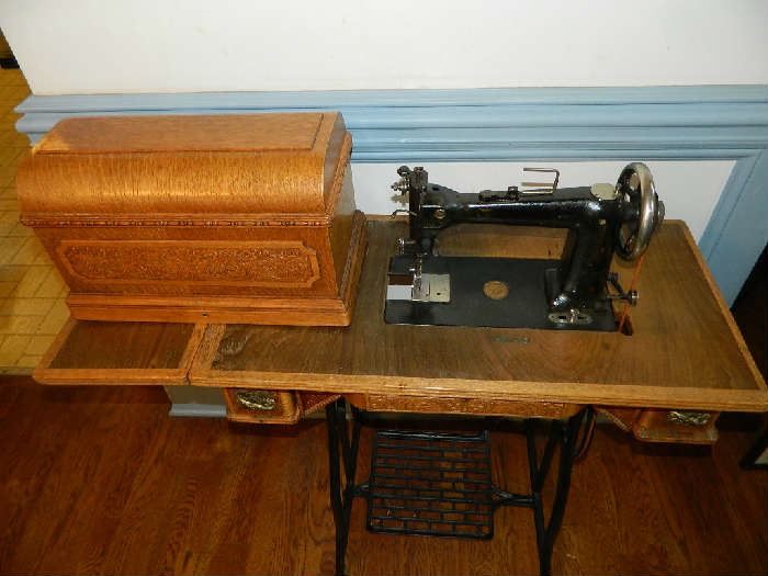 Another View Of Vintage Sewing Machine