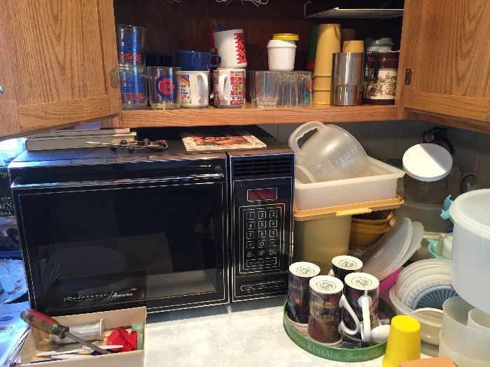 Vintage microwave oven!