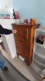 Antique Oak Ice Chest