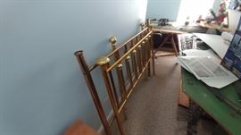 Vintage brass bed frame