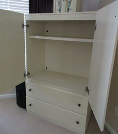 light beige  cabinet