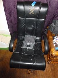 Gaming Chair with Bass Speaker