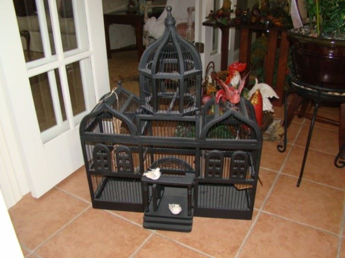 Black birdcage
