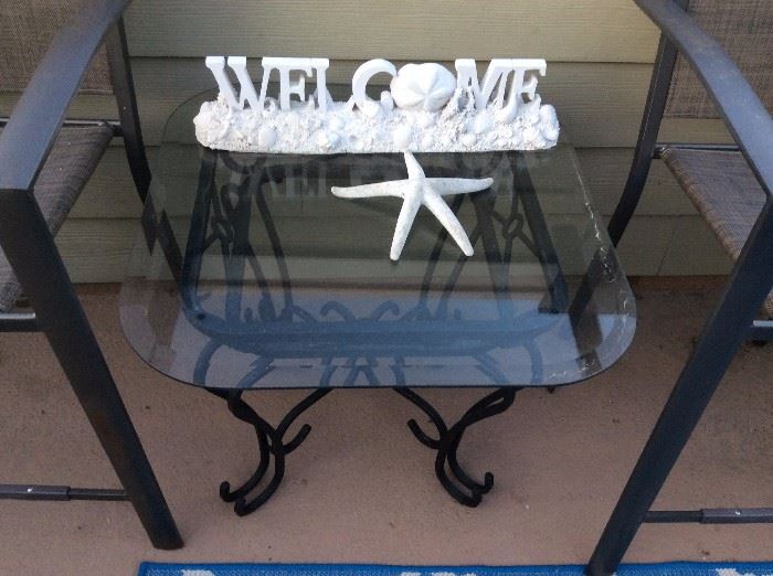 welcome sign is sold