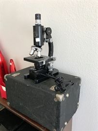 Vintage Microscope