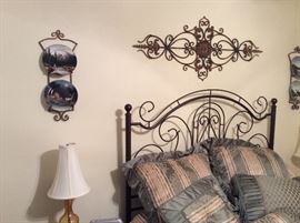 Lots of different collectible plate sets & home decor. 